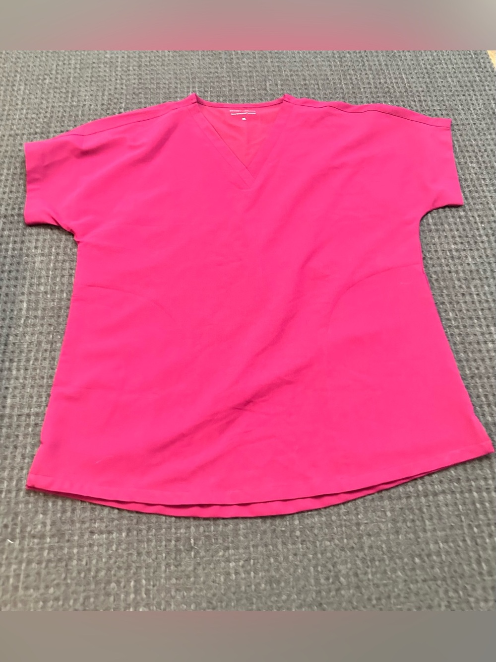 Mandala pink scrub top